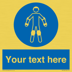 Custom protective roller sport equipment must be worn